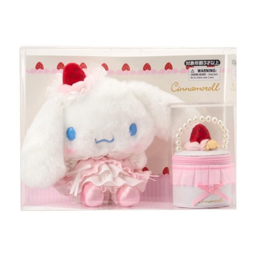 サンリオ(SANRIO) ぬいぐるみ佩び物入れもの仕掛ける（いちごホイップケーキ） シナモロール 客体年歳3才以上 224812