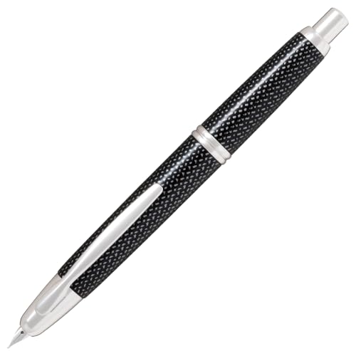 PILOT 万年筆 マンネンヒツ キャップレス カスリ クロ M カスリブラック FCN2MRKBM｜レインボーアーチ 24,298円