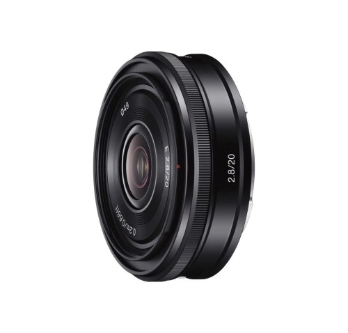 SONY 単焦点レンズ E 20mm F2.8 ソニー Eマウント用 APS-C専用 SEL20F28｜レインボーアーチ 29,104円