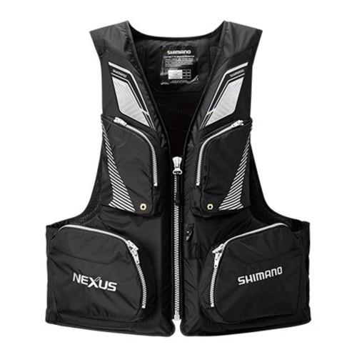 シマノ(SHIMANO) ライフジャケット 救命胴衣 NEXUS フローティングベスト VF-142Q ブラック L|レインボーアーチ