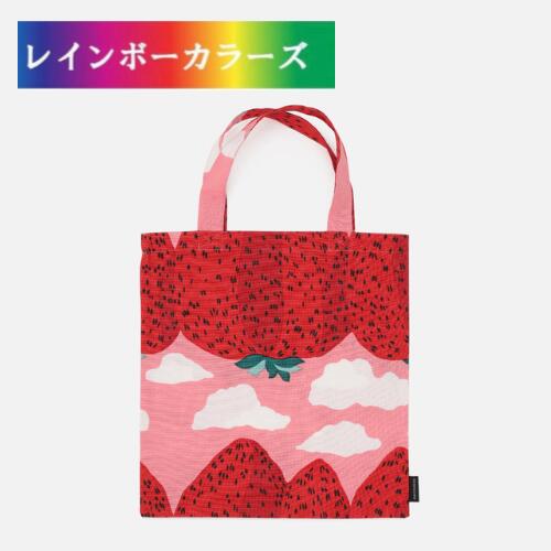 全国どこでも送料無料！ 楽天市場】マリメッコ MANSIKKAVUORET（イチゴの山） トート バッグ