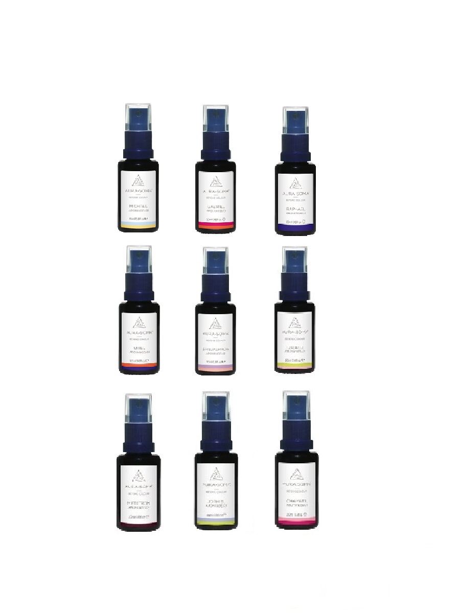 オーラソーマ アークエンジェロイ 全９本フルセット(各20ml) レインボーカラーズ aura-soma