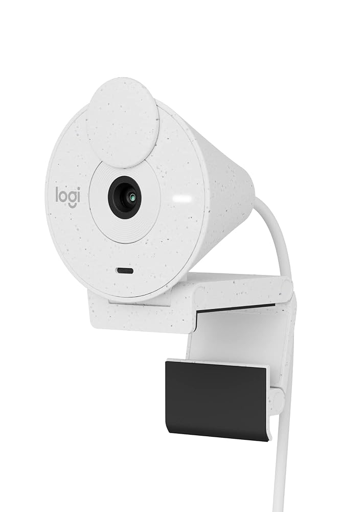 Logicool Webカメラ Brio 300 フルHD 1080P マイク付き 自動光補正 プライバシーシャッター C700OWウェブカメラ