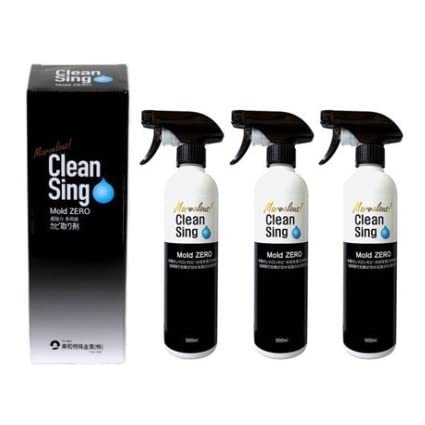 強力カビ取り除菌剤 カビ取り Ｍｏｌｄ ＺＥＲＯ 500ml モールドゼロ (3本セット) (500ミリリットル (x 3))