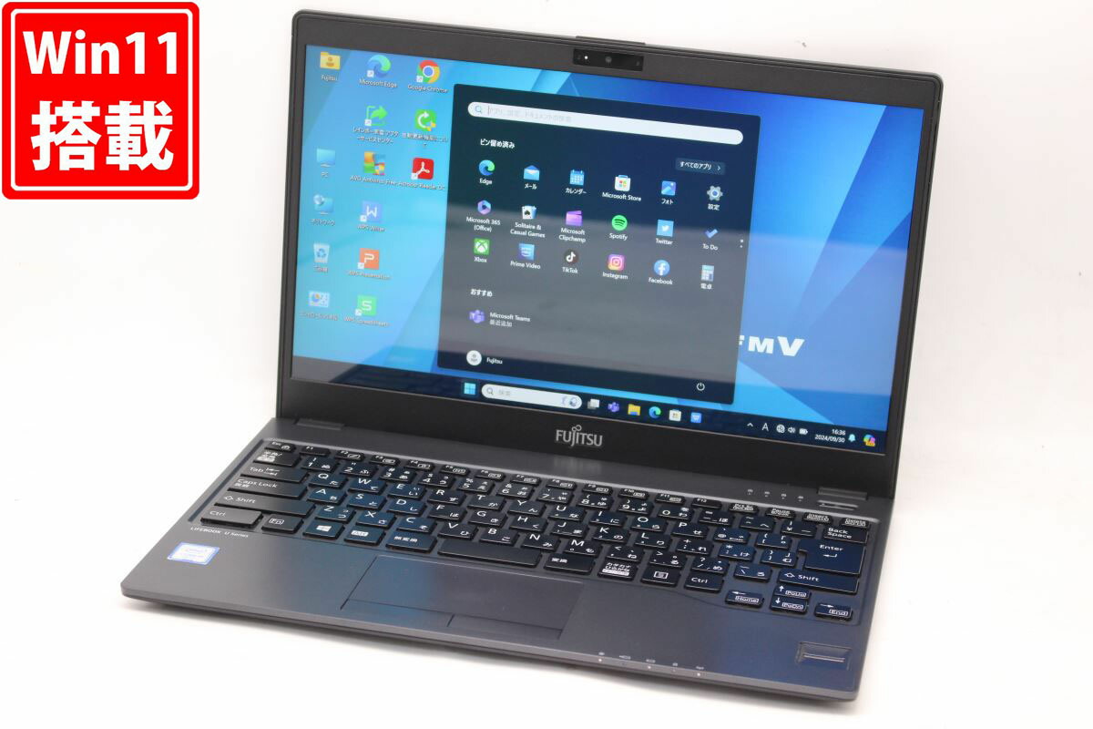 楽天市場】送料無料 あす楽対応 即日発送 良品 フルHD タッチ 13.3インチ Fujitsu Lifebook U938S Windows11  七世代Core i5-7200U 8GB 爆速256GB-SSD カメラ 無線 Office付 Win11【ノートパソコン 中古パソコン 中古PC】（Windows10も対応可能  Win10） : レインボー家電