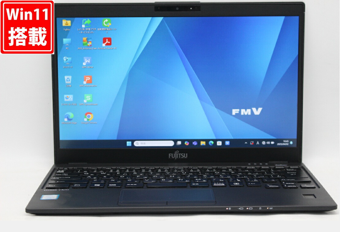 送料無料 対応 即日発送 中古良品 フルHD 13.3インチ Fujitsu LIFEBOOK U939A Windows11 高性能 八世代Core i5-8365u 8GB 爆速256GB-SSD カメラ LTE 無線 Office付 Win11【ノートパソコン 中古パソコン 中古PC】（Windows10も対応可能 Win10）