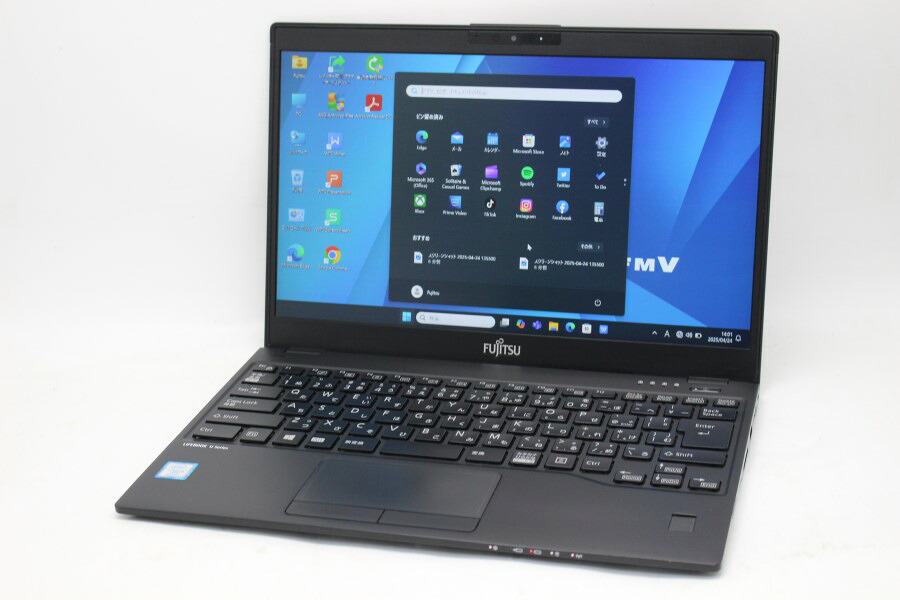 送料無料 対応 即日発送 訳有 フルHD 13.3インチ Fujitsu LIFEBOOK U939B Windows11 高性能 八世代Core i5-8365U 8GB 爆速256GB-SSD カメラ 無線 Office付 Win11【ノートパソコン 中古パソコン 中古PC】（Windows10も対応可能 Win10）