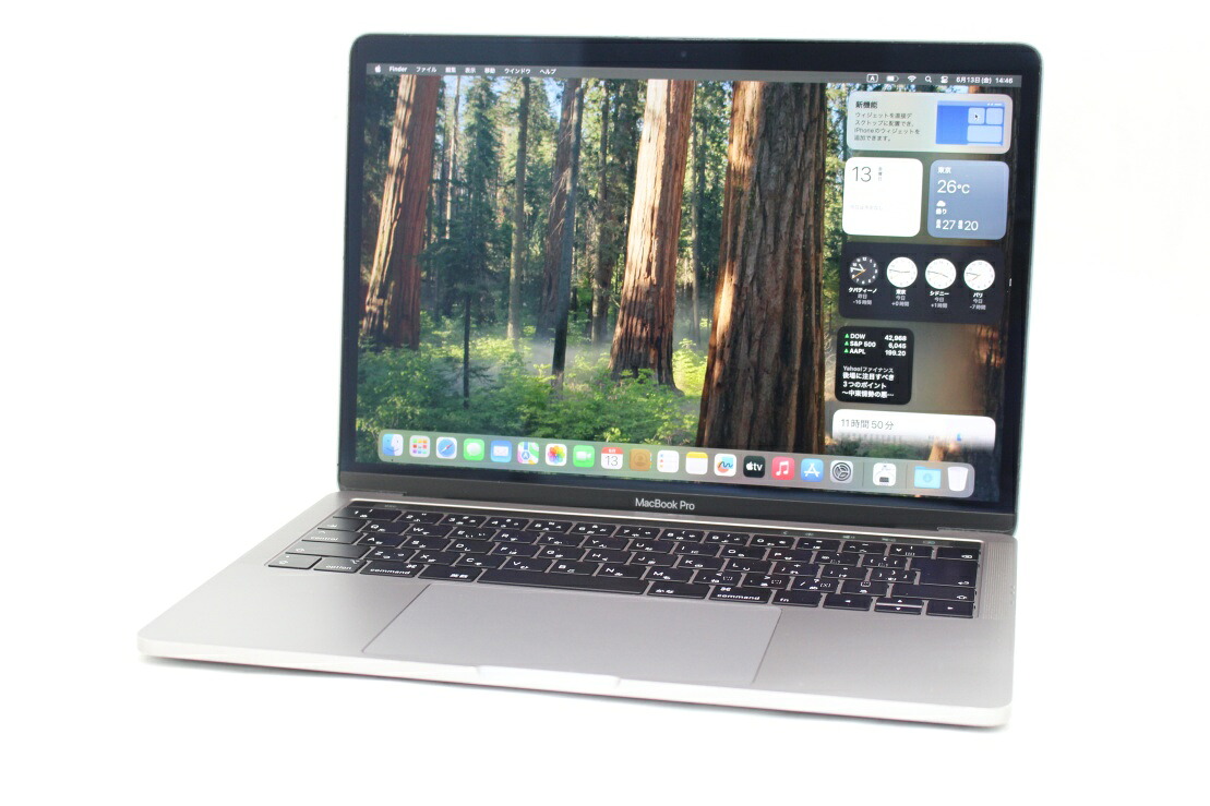貨物輸送無料 相応う 即日送りとどける 中古良品 2K相応う 13.3in Apple MacBook Pro A1989 Mid-2018 (Touch Bar) 薄墨色 macOS 15 Sequoia(決まり版Windows11加えること能力のある) 高性能 八時人Core i5-8259u 8GB 爆速NVMe式512GB-SSD 写真器 無線電話 リカバリ 【万覚え帳マイコン  中古パソコン】 パソコン-ノートPC-パソコン・周辺機器