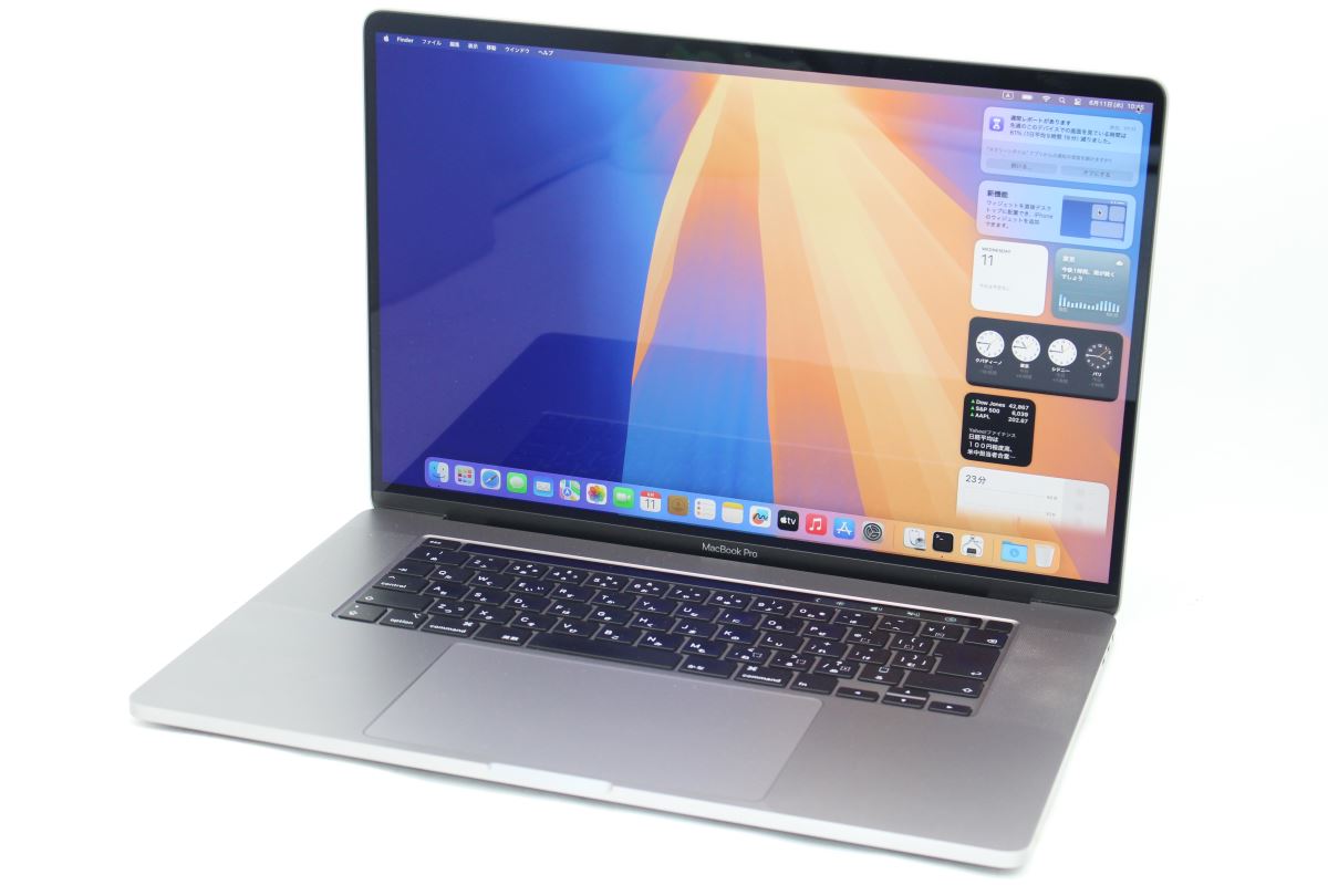 ゲーミングPC 送料無料 対応 即日発送 中古美品 3K対応 16インチ Apple MacBook Pro A2141 (TouchBar 2019 グレー) macOS 15 Sequoia(正規版Windows11追加可能) 8コア 超高性能 九世代Core i9-9880H 16GB 爆速NVMe式1TB-SSD Radeon Pro 5500M カメラ 無線 リカバリ｜レインボー家電 47,513円