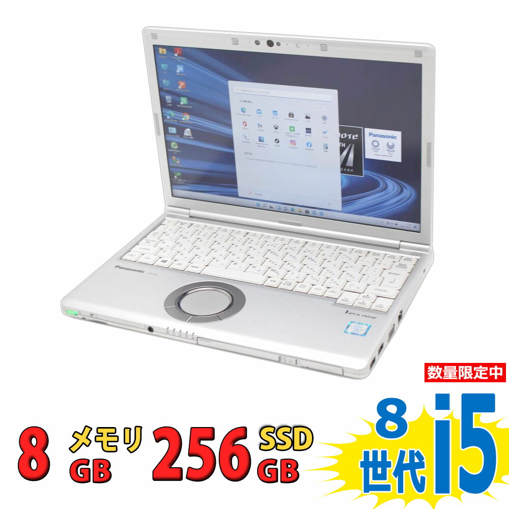 楽天市場】中古美品 12.1インチ Panasonic Let's note CF-SV8 フルHD