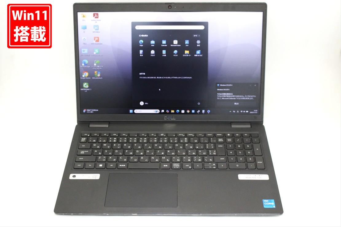 中古 フルHD 15.6インチ DELL Latitude 3520 Windows11 卓越性能 第11世代Core i5-1145g7 16GB 爆速NVMe式256GB-SSD カメラ 無線Wi-Fi6 Office付き Win11【中古ノートパソコン 中古パソコン 中古PC】送料無料 対応 即日発送（Windows10も対応可能 Win10）