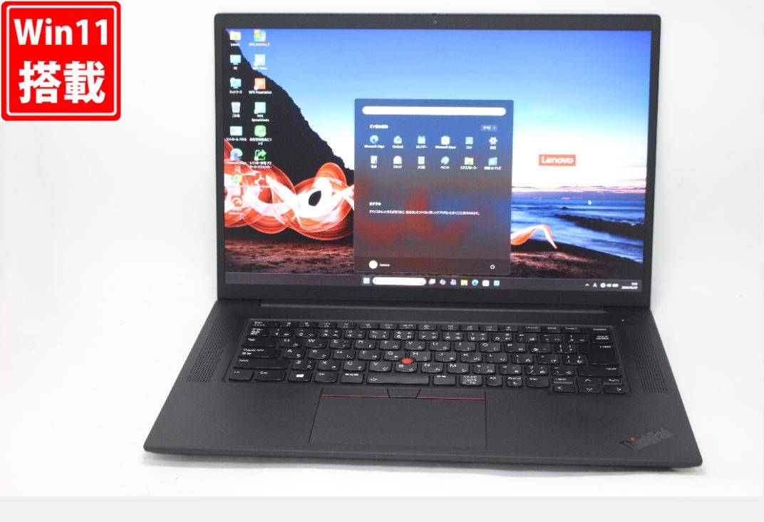 ゲーミングマイコン  中古 2K相応う 16in Lenovo ThinkPad P1 Gen4 Windows11 8中核グループ 御膳上等動作 第11時人Core i7-11800H 32GB 爆速NVMe式512GB-SSD NVIDIA RTX A2000 写真機 無線電話Wi-Fi6 Office付き添い人 Win11【中古マイコン】貨物輸送無料 相応う 即日送りとどける（Windows10も相応う能力のある Win10）