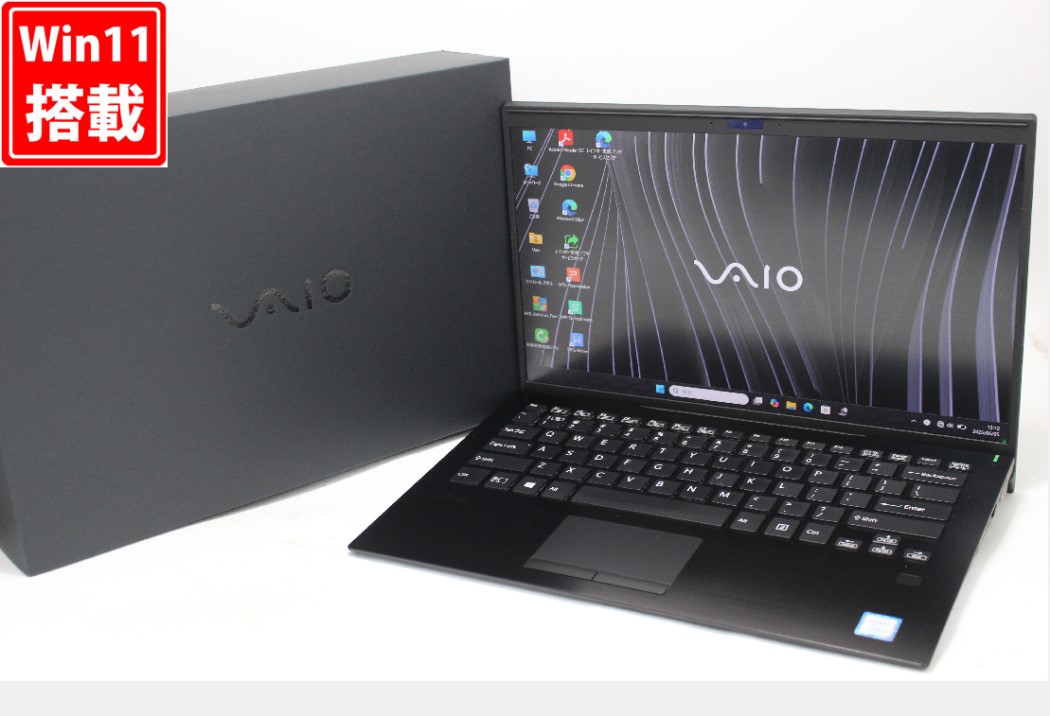 中古美品 4K液晶 14in SONY VAIO VJS141C11N Windows11 高性能 第8時人Core i7-8565U 16GB 爆速NVMe式512GB-SSD 写真機 無線電話 Office付き添い人 Win11【中古万覚え帳マイコン 中古マイコン 中古パソコン】貨物輸送無料 相応う 即日送りとどける（Windows10も相応う能力のある Win10）