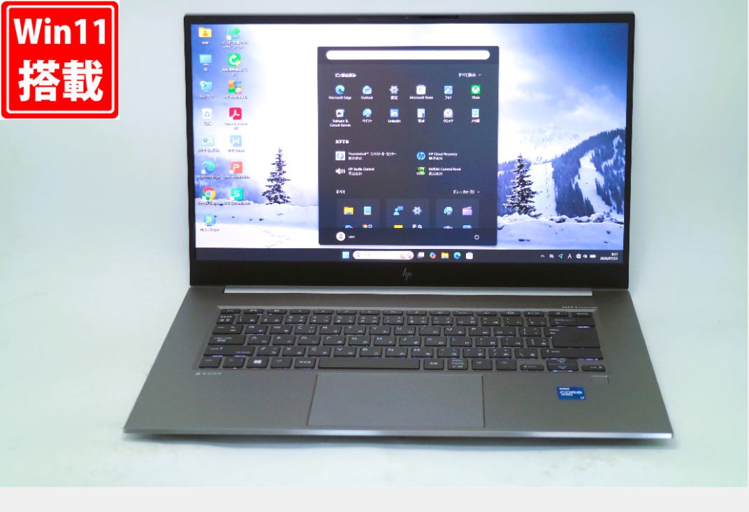 ゲーミングPC 中古良品 フルHD 15.6インチ HP ZBook Studio G8 Windows11 8コア Intel 卓越性能 第11世代Core i7-11850H 32GB 爆速NVMe1TB-SSD NVIDIA RTX A3000 Laptop カメラ Wi-Fi6 Office Win11【中古PC】送料無料 対応 即日発送(Windows10も対応可能 Win10)|レインボー家電