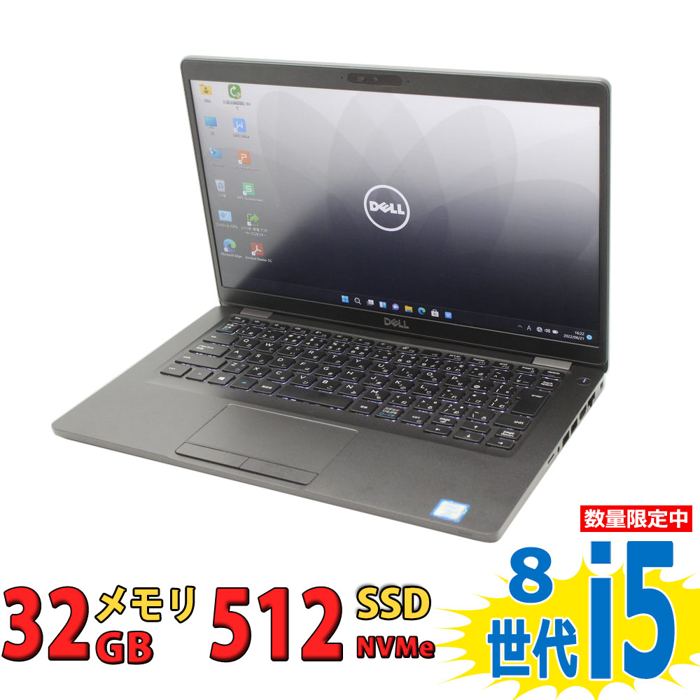 良品 タッチパネル DELL 32GB i7 8世代 SSD 512GB 新品 - 通販