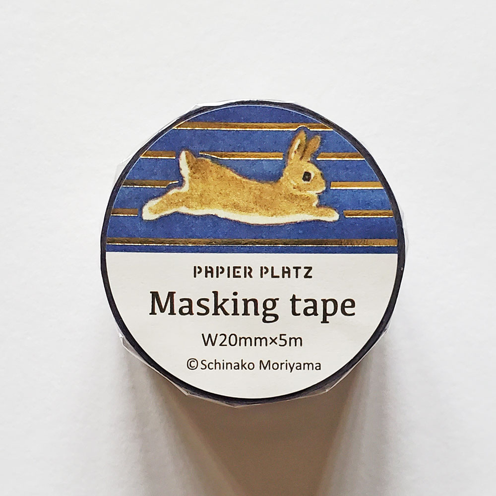 Moriyama Schinako さん マスキングテープ花うさぎ