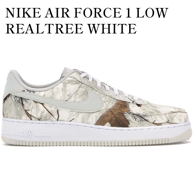 【海外限定 お取り寄せ商品】NIKE AIR FORCE 1 LOW REALTREE WHITE AO2441-100 メンズ レディース 人気 おしゃれ