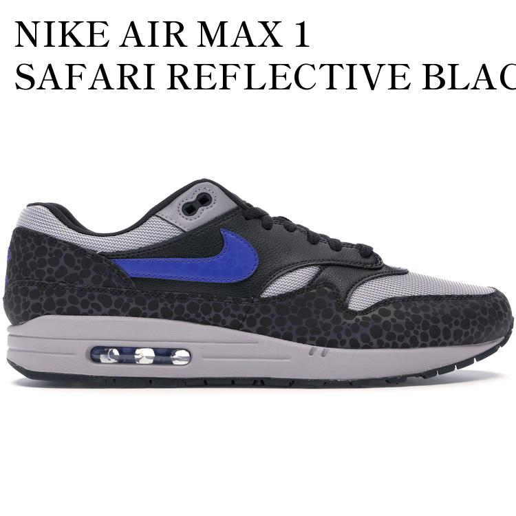 【海外限定 お取り寄せ商品】NIKE AIR MAX 1 SAFARI REFLECTIVE BLACK BQ6521-001 メンズ レディース 人気 おしゃれ 56,730円