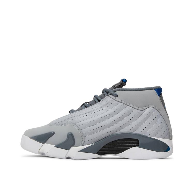 【海外限定 お取り寄せ商品】JORDAN 14 RETRO SPORT BLUE (GS) 487524-004 メンズ レディース 人気 おしゃれ｜RAISE