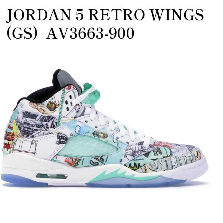 【海外限定 お取り寄せ商品】JORDAN 5 RETRO WINGS (GS) AV3663-900 メンズ レディース 人気 おしゃれ|RAISE