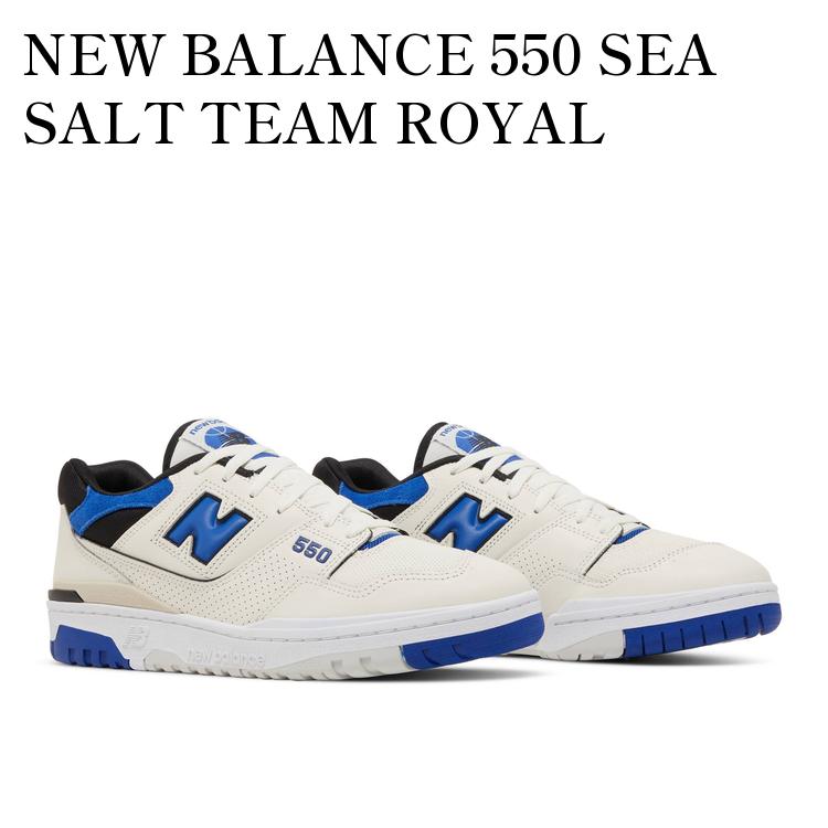 楽天市場】NEW BALANCE BB550VTA Sea Salt/Team Royal width D