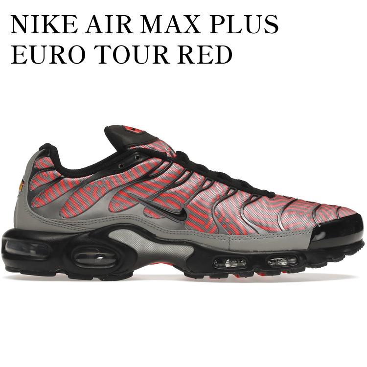 【海外限定 お取り寄せ商品】NIKE AIR MAX PLUS EURO TOUR RED CW7575-100 メンズ レディース 人気 おしゃれ|RAISE