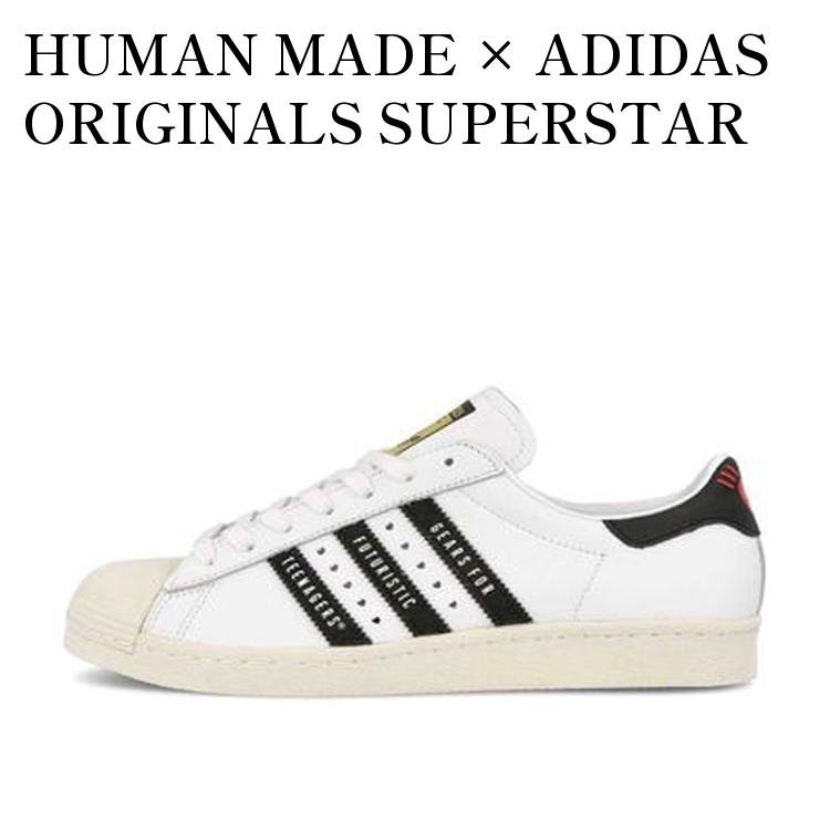 楽天市場】アディダス ADIDASSUPERSTAR 80s HUMAN MADEスーパースター