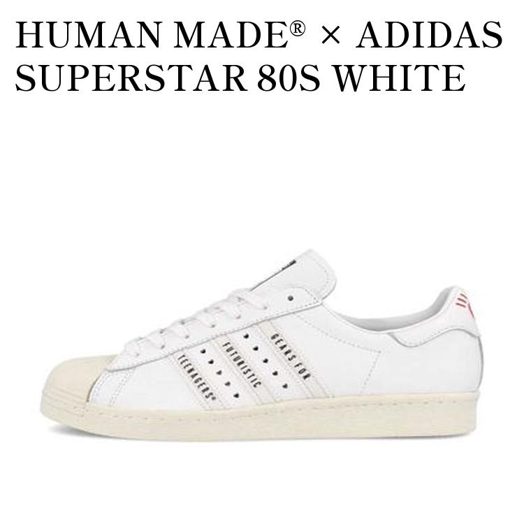 楽天市場】アディダス ADIDASSUPERSTAR 80s HUMAN MADEスーパースター