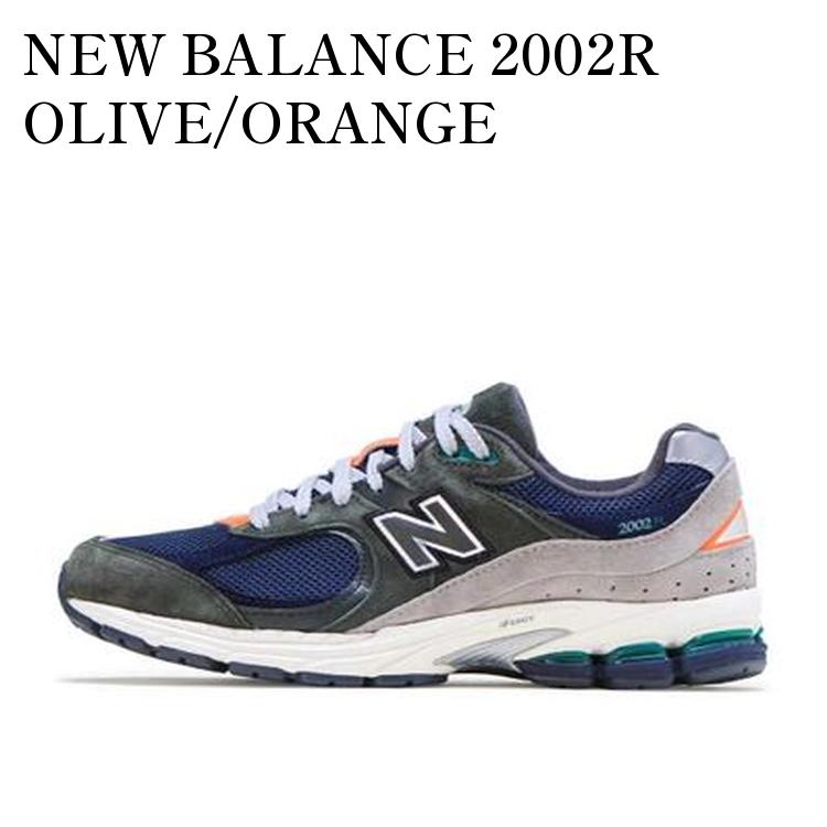 楽天市場】NEW BALANCE ML2002RF OLIVE/ORANGE width D KHAKI