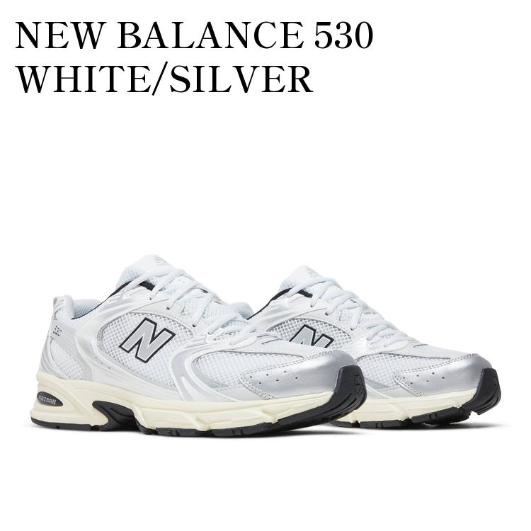 楽天市場】NEW BALANCE MR530SA width D WHITE RED SILVER