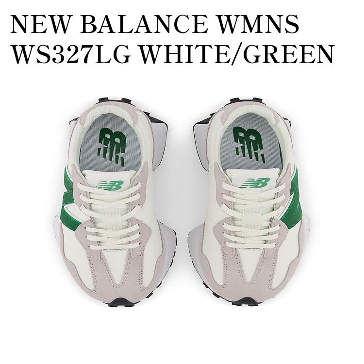 New Balance 327 ホワイト/グリーン スニーカー New Balance ニューバランス スニーカー U327WRD GREEN WHITE