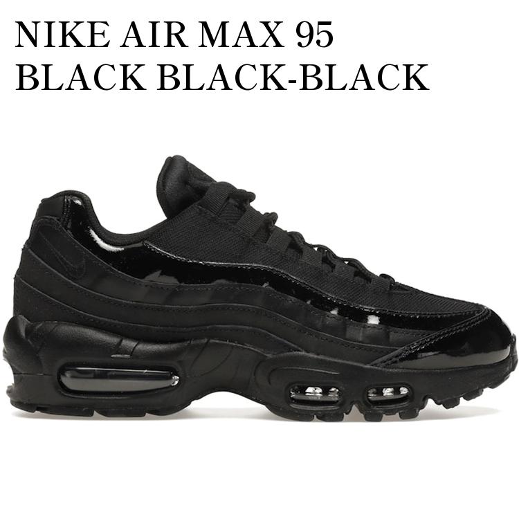【海外限定 お取り寄せ商品】NIKE AIR MAX 95 BLACK BLACK-BLACK (WOMEN\'S) 307960-010 メンズ レディース 人気 おしゃれ|RAISE