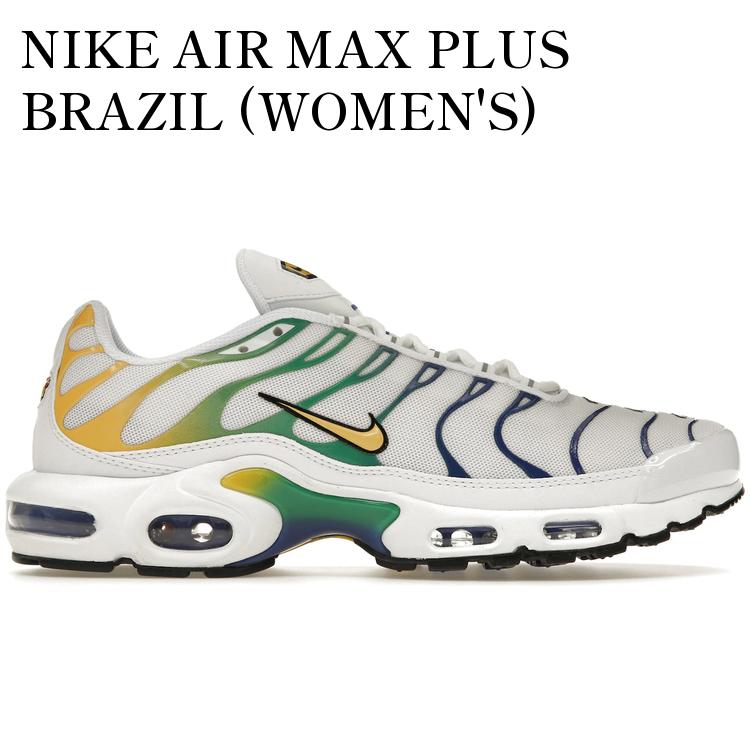 【海外限定 お取り寄せ商品】NIKE AIR MAX PLUS BRAZIL (WOMEN'S) DZ3671-101 メンズ レディース 人気 おしゃれ
