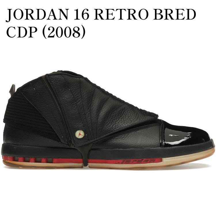 【海外限定 お取り寄せ商品】JORDAN 16 RETRO BRED CDP (2008) 322723-061 メンズ レディース 人気 おしゃれ｜RAISE