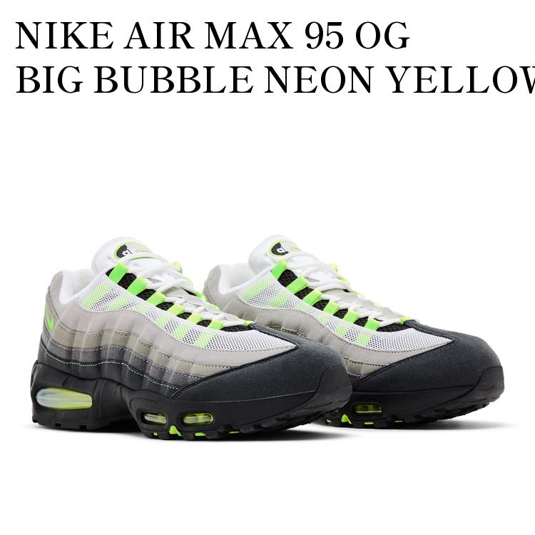 楽天市場】Nike Air Max 95 OG Big Bubble Green Shock 25SS新品