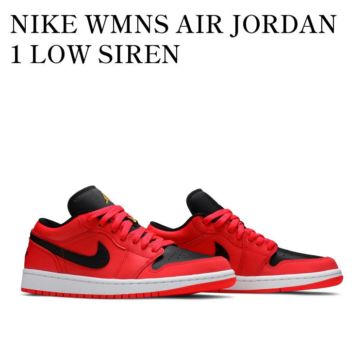 NIKE ダンク LOW DC0774-004 28cm 楽天市場】NIKE WMNS AIR JORDAN 1 LOW black/siren red-white