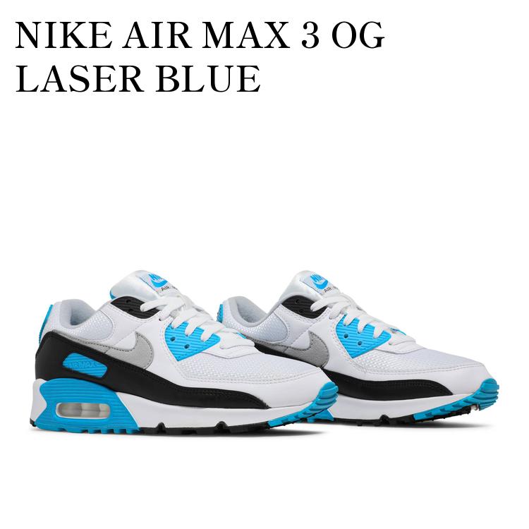 美品 ナイキ CJ6779-100 エアマックス3 Ⅲ レーザーブルー 29㎝ Nike Air Max 3 OG 