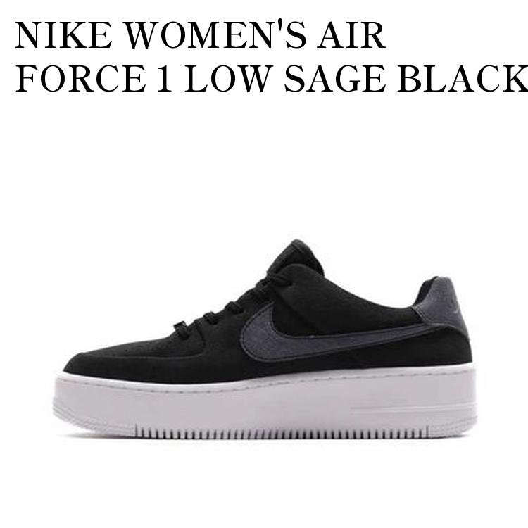 【お取り寄せ商品】NIKE WOMEN'S AIR FORCE 1 LOW SAGE BLACK ナイキ ウィメンズ エアフォース1 ロー セージ ブラック CQ7510-001 メンズ レディース 人気 おしゃれ