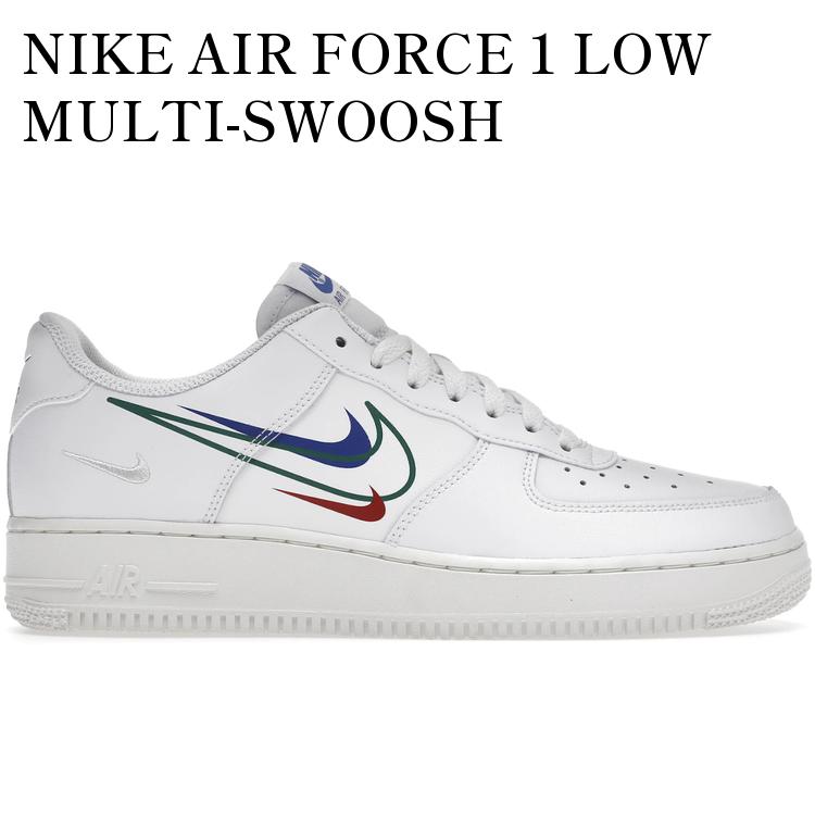 【海外限定 お取り寄せ商品】NIKE AIR FORCE 1 LOW MULTI-SWOOSH DM9096-101 メンズ レディース 人気 おしゃれ｜RAISE