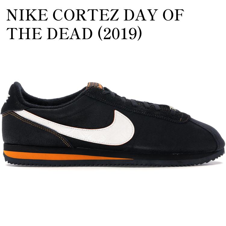 【海外限定 お取り寄せ商品】NIKE CORTEZ DAY OF THE DEAD (2019) CT3731-001 メンズ レディース 人気 おしゃれ｜RAISE