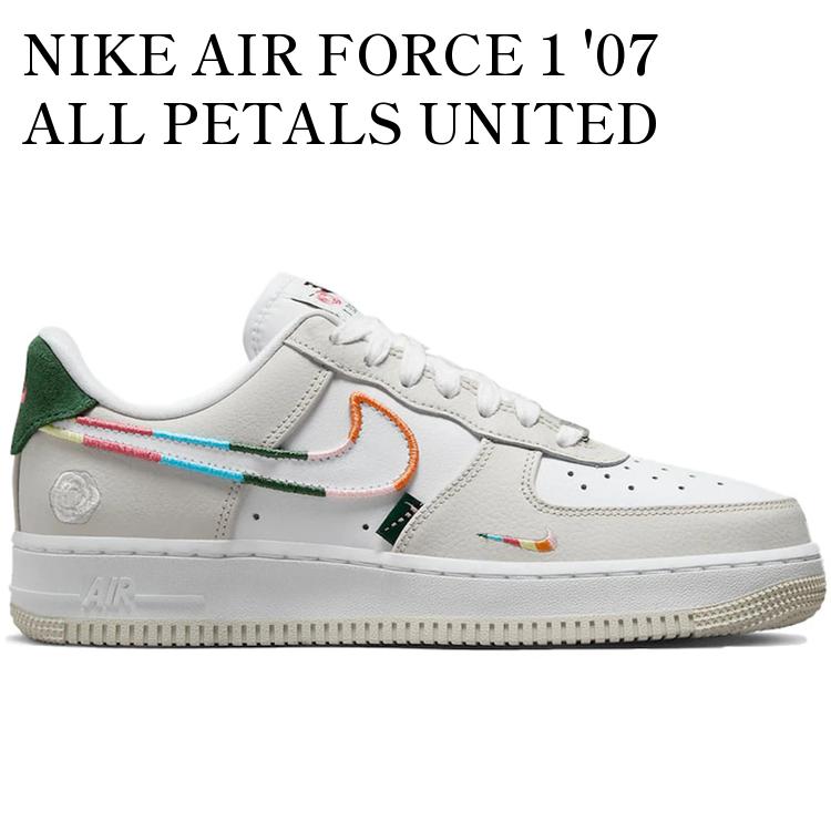 【海外限定 お取り寄せ商品】NIKE AIR FORCE 1 '07 ALL PETALS UNITED (WOMEN'S) FN8924-111 メンズ レディース 人気 おしゃれ