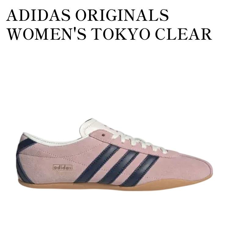 【お取り寄せ商品】ADIDAS ORIGINALS WOMEN'S TOKYO CLEAR PINK/NIGHT INDIGO/OFF WHITE アディダスオリジナルス ウィメンズ トーキョー クリアピンク/ナイトインディゴ/オフホワイト JQ7108 メンズ レディース 人気 おしゃれ