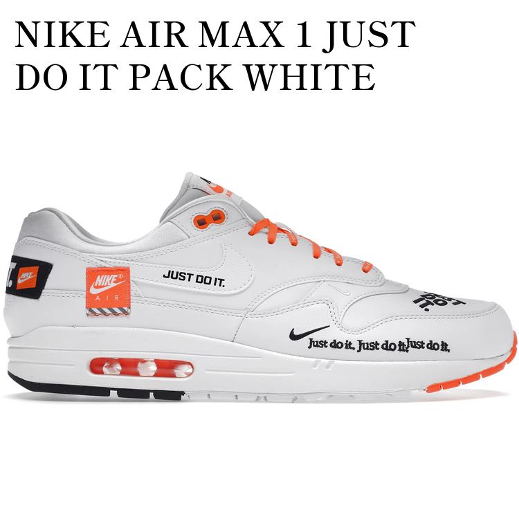 【海外限定 お取り寄せ商品】NIKE AIR MAX 1 JUST DO IT PACK WHITE AO1021-100 メンズ レディース 人気 おしゃれ｜RAISE 61,380円