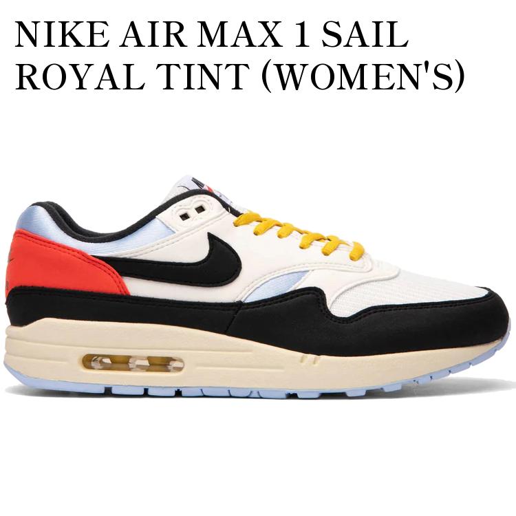 【海外限定 お取り寄せ商品】NIKE AIR MAX 1 SAIL ROYAL TINT (WOMEN'S) DV3351-100 メンズ レディース 人気 おしゃれ｜RAISE