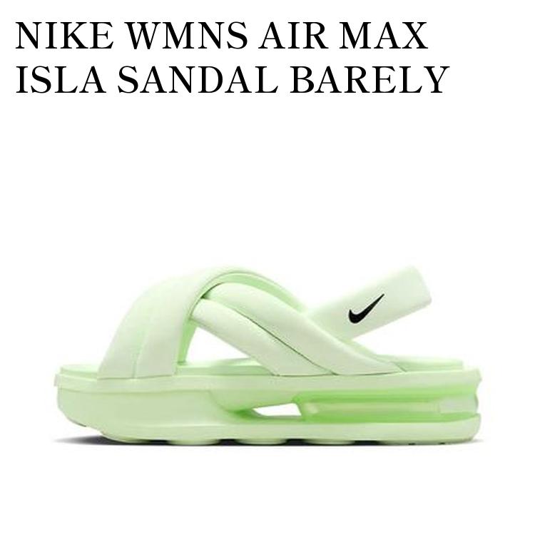 楽天市場】NIKE WMNS AIR MAX ISLA SANDAL barely volt/black