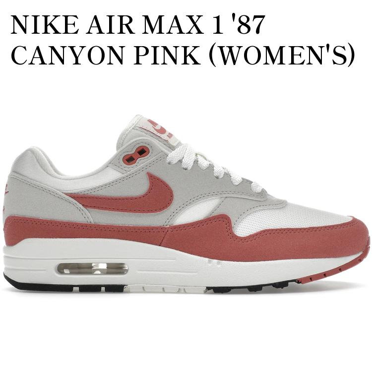 【海外限定 お取り寄せ商品】NIKE AIR MAX 1 '87 CANYON PINK (WOMEN'S) HM6133-133 メンズ レディース 人気 おしゃれ