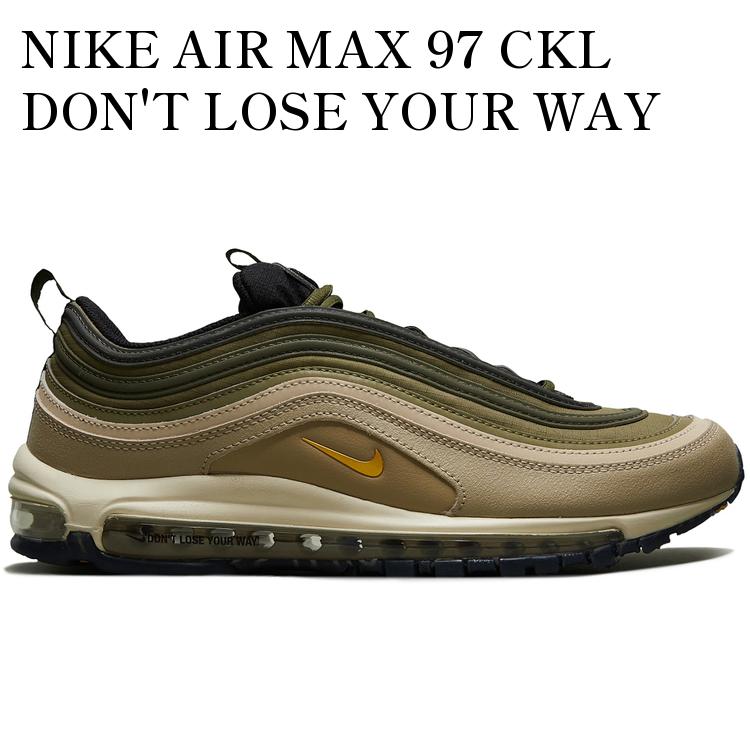【海外限定 お取り寄せ商品】NIKE AIR MAX 97 CKL DON'T LOSE YOUR WAY FB8970-372 メンズ レディース 人気 おしゃれ｜RAISE