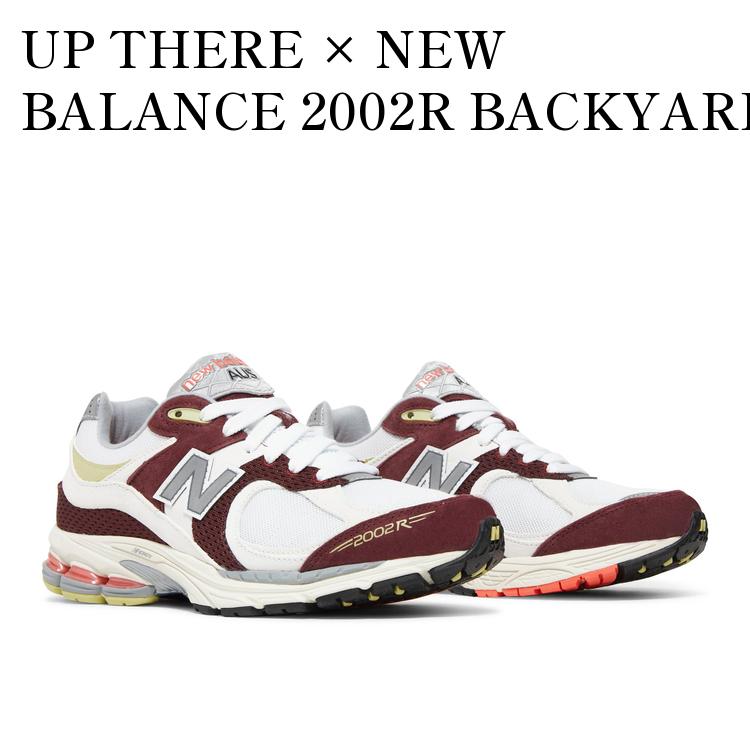 Up There × New balance ☆ M2002RUP ‘マルーン’ Up There × New Balance コラボ第2弾『2002R “Backyard Legends
