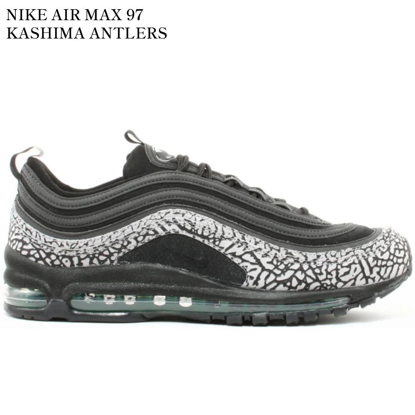【海外限定 お取り寄せ商品】NIKE AIR MAX 97 KASHIMA ANTLERS 312834-001 メンズ レディース 人気 おしゃれ｜RAISE