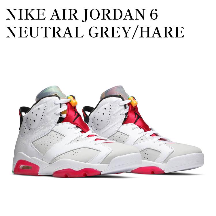 楽天市場】NIKE AIR JORDAN 6 RETRO HARE neutral grey/black